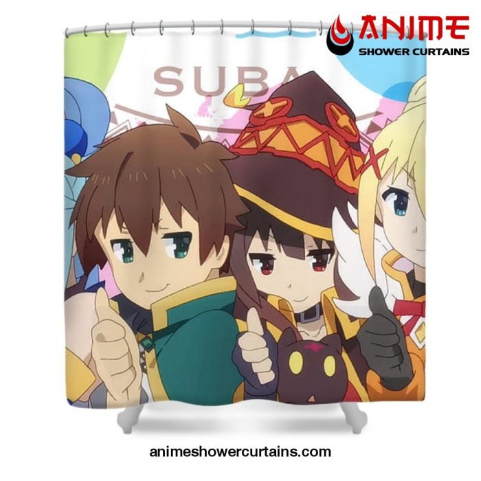 Konosuba Poster Shower Curtain