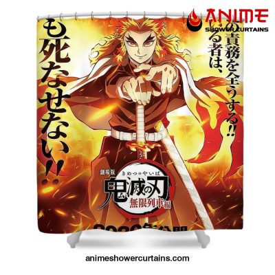 Kyjur Rengoku Shower Curtain