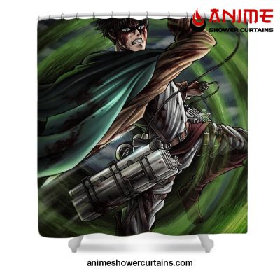 Levi Artwork Shower Curtain