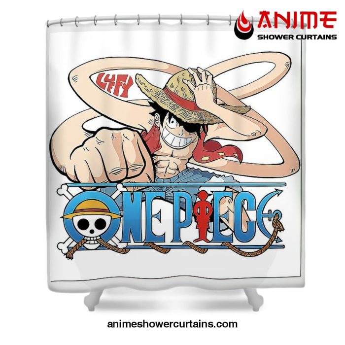 Luffy One Piece Shower Curtain