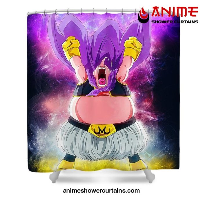 Majin Buu Fat Artwork Shower Curtain