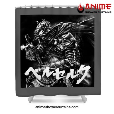 Manga Berserk Shower Curtain W59 X H71 / Gray