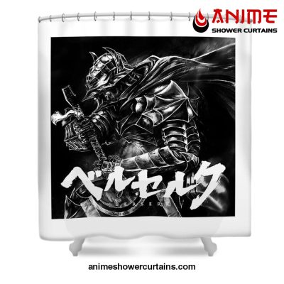 Manga Berserk Shower Curtain W59 X H71 / White