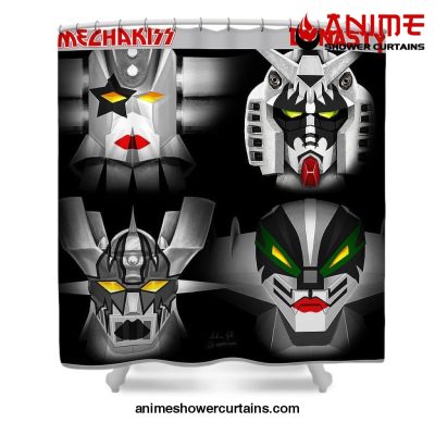 Mecha Kiss Dynasty Shower Curtain