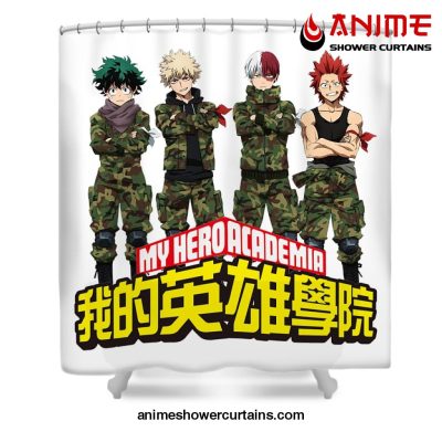 Mha Boku No Hero Shower Curtain W59 X H71 / White