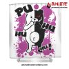 Monokuma Pu Hu Shower Curtain W59 X H71 / White