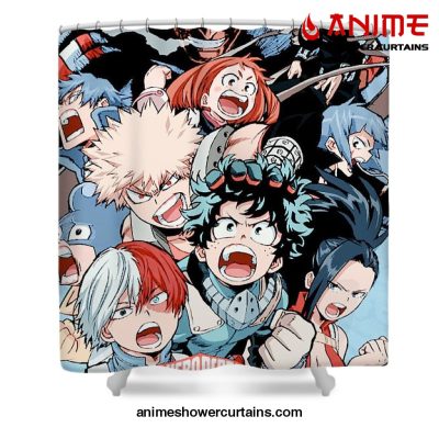 My Hero Academia Cast Shower Curtain