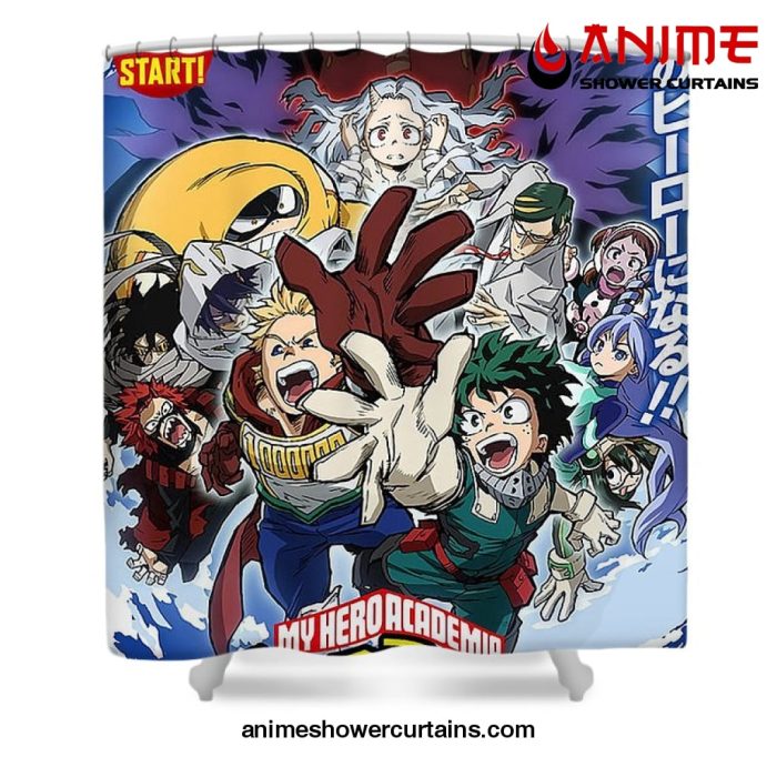 My Hero Academia Season 4 Shower Curtain