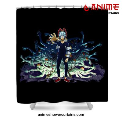 My Hero Academia Shigaraki Shower Curtain W59 X H71 / Black