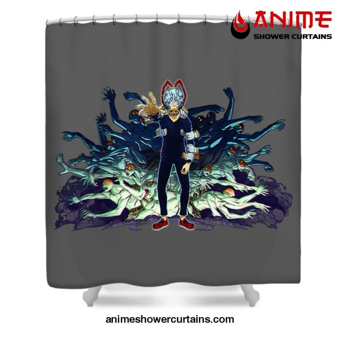 My Hero Academia Shigaraki Shower Curtain W59 X H71 / Gray