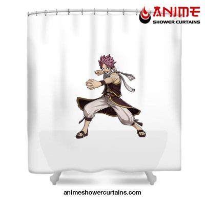 Natsu Fairy Tail Shower Curtain W59 X H71 / White