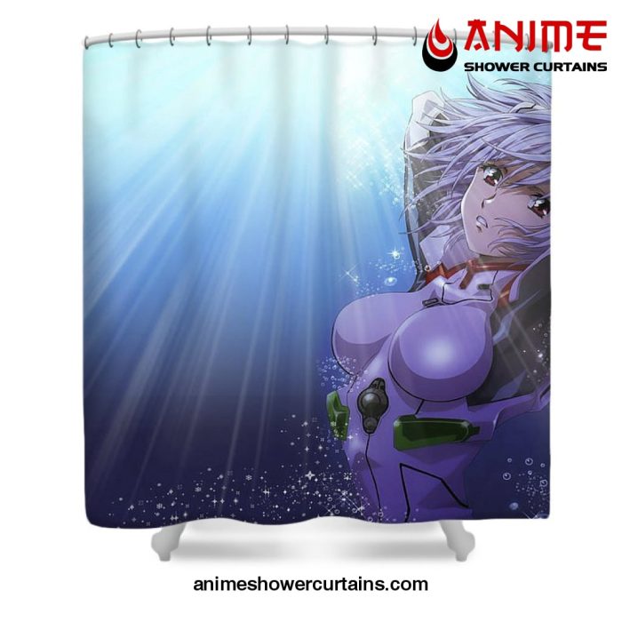 Neon Genesis Evangelion Artwork Shower Curtain