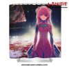 Neon Genesis Evangelion Asuka Soryu Langley Shower Curtain