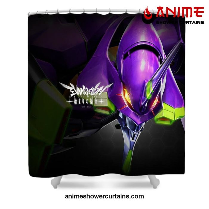 Neon Genesis Evangelion Poster Shower Curtain