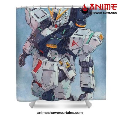 Nu Gundam Shower Curtain