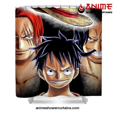 One Piece Main Cast Shower Curtain