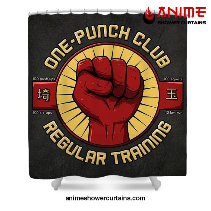 One Punch Club Shower Curtain