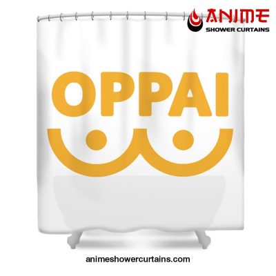 Oppai Shower Curtain W59 X H71 / White