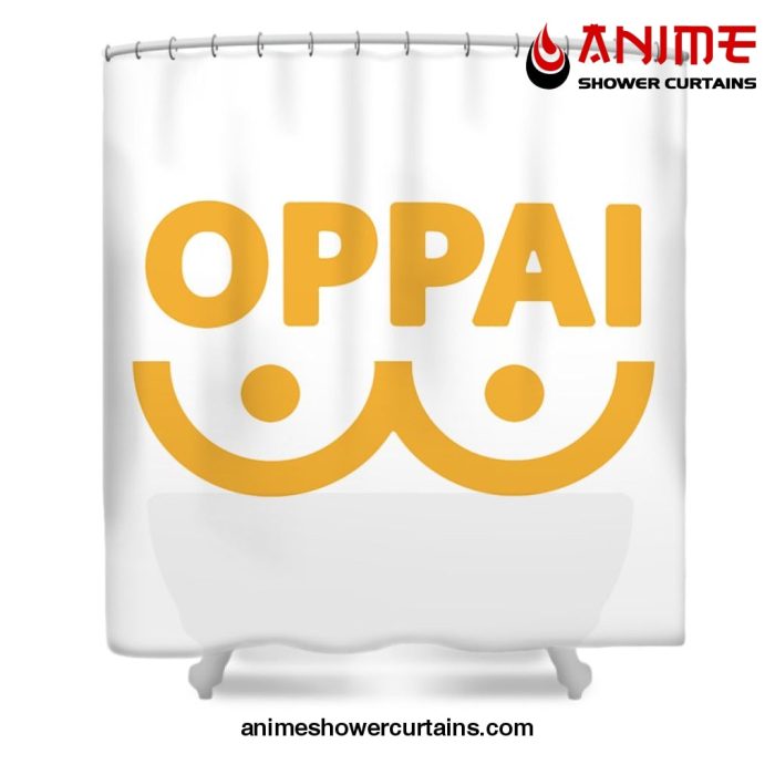 Oppai Shower Curtain W59 X H71 / White