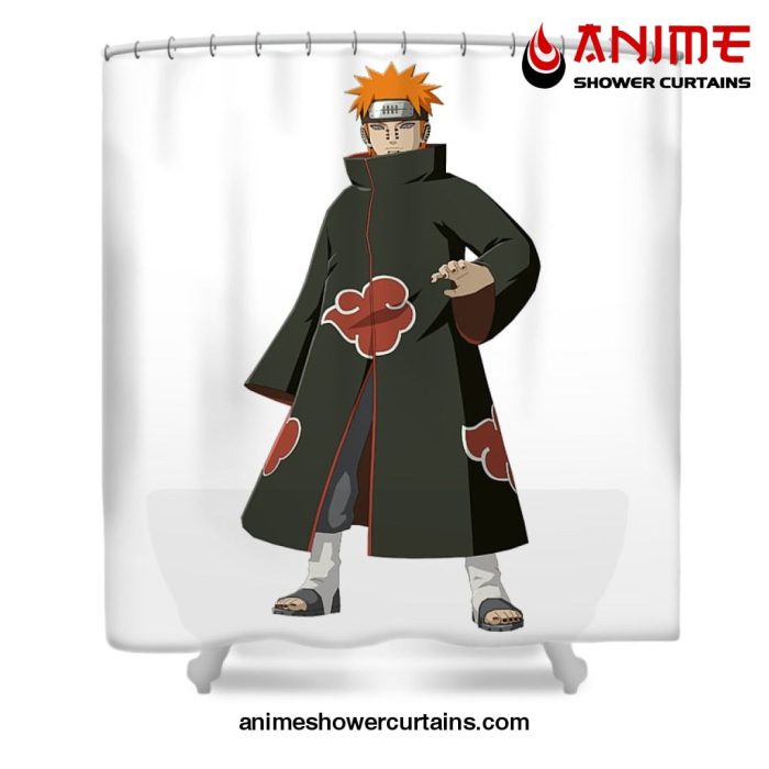 Pain Nagato Shower Curtain W59 X H71 / White