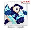 Panda Jjks Shower Curtain W59 X H71 / White