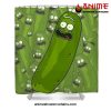 Pickle Rick Poster Shower Curtain