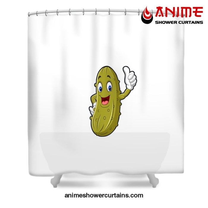 Pickle Shower Curtain W59 X H71 / White