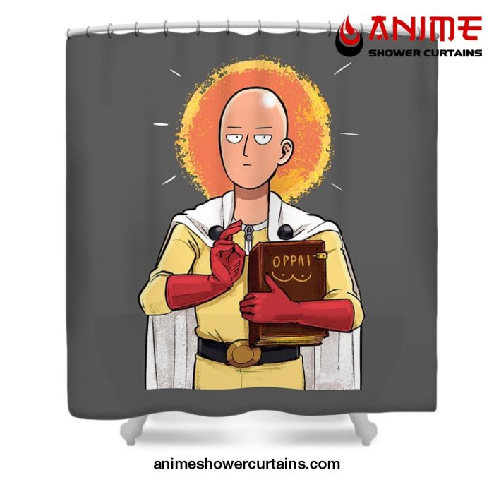 Prophet Saitama Shower Curtain W59 X H71 / Gray