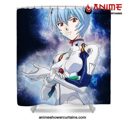 Rei Ayanami Artwork Shower Curtain