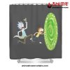 Rick And Morty Piels Piel Shower Curtain W59 X H71 / Gray