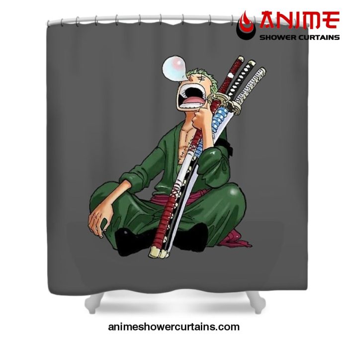 Roronoazoro Shower Curtain W59 X H71 / Gray