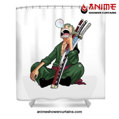 Roronoazoro Shower Curtain W59 X H71 / White