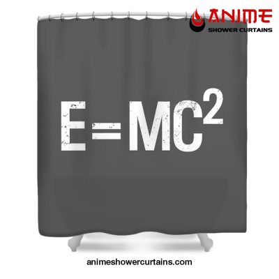 Run Emc2 Shower Curtain W59 X H71 / Gray