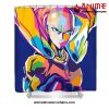 Saitama Artwork Shower Curtain