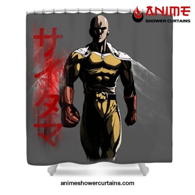 Saitama Shower Curtain W59 X H71 / Gray