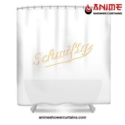 Schwifty Shower Curtain W59 X H71 / White