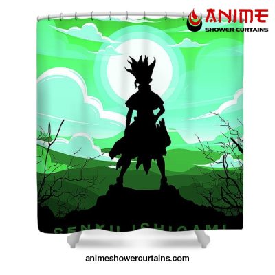 Senku Ishigami Artwork Shower Curtain