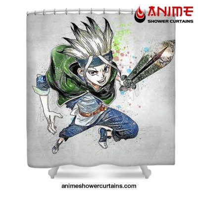 Senku Ishigami Dr. Stone Shower Curtain