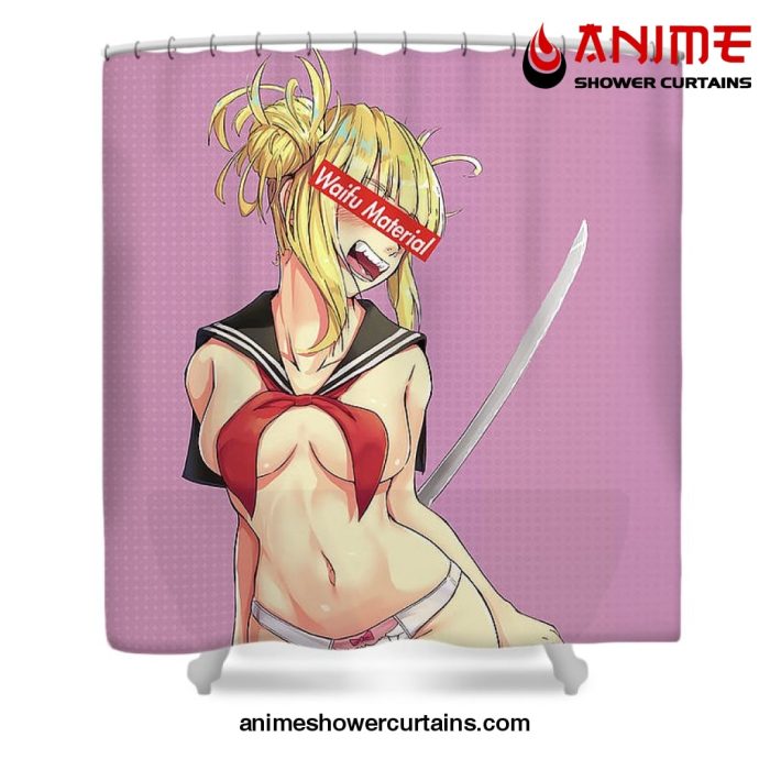 Sexy Himiko Toga Waifu Shower Curtain