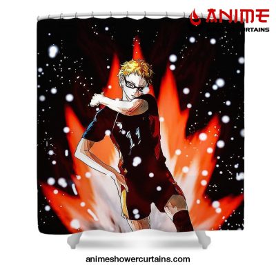 Shining Kei Tsukishima Shower Curtain