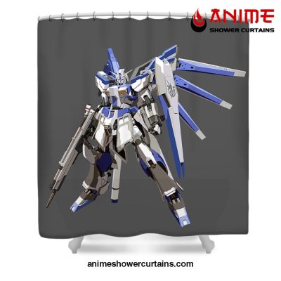 Simple Gundam Shower Curtain W59 X H71 / Gray