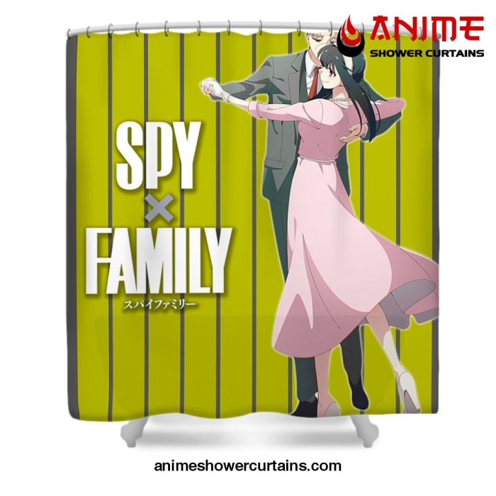 Spy X Family Loid Yor Forger Shower Curtain W59 H71 / Gray