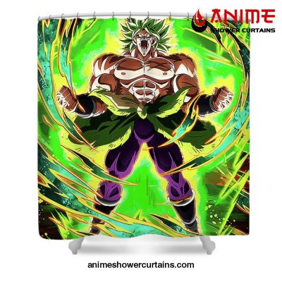 Strong Broly Shower Curtain