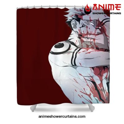 Sukuna Blood Shower Curtain