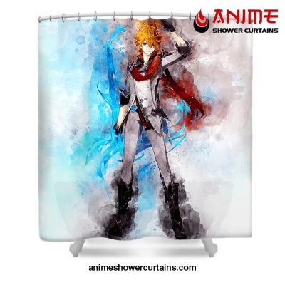 Tartaglia Genshin Impact Shower Curtain