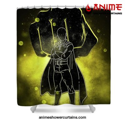 The Power Punch Man Shower Curtain