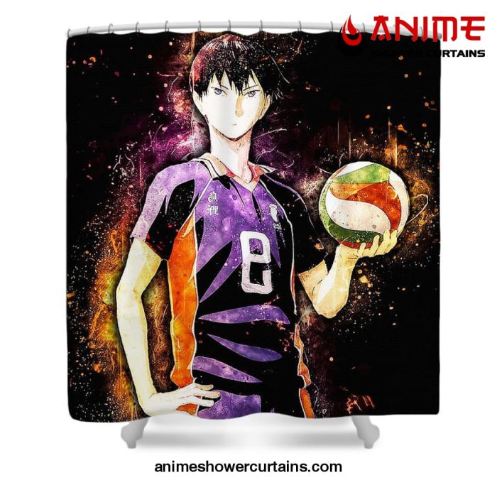 Tobio Kageyama Art Shower Curtain