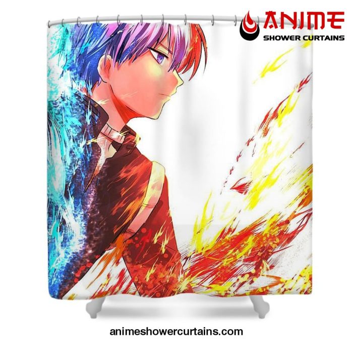 Todoroki Shoto Shower Curtain