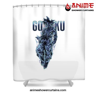 Ultra Instinct Awakening Shower Curtain W59 X H71 / White