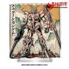 Unicorn Gundam Chinese Style Shower Curtain W59 X H71 / White